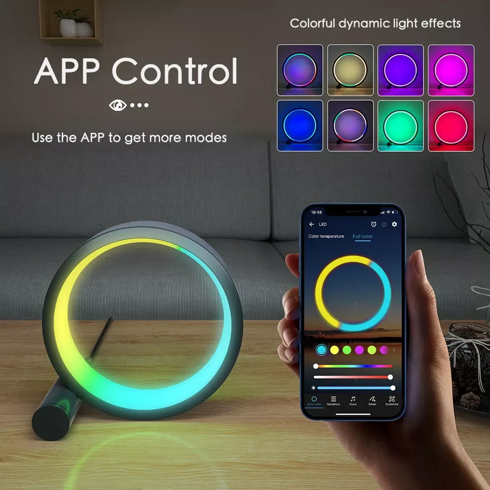 

RGB-подсветка для дискотеки, с управлением звуком