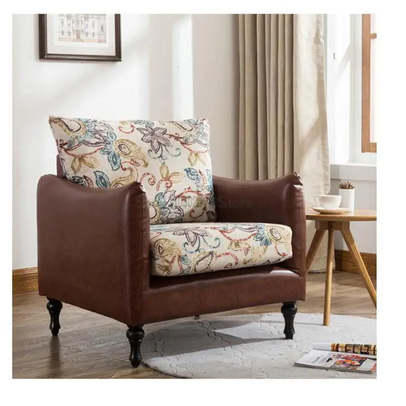 Скандинавский одноместный диван тигровый стул для спальни гостиной