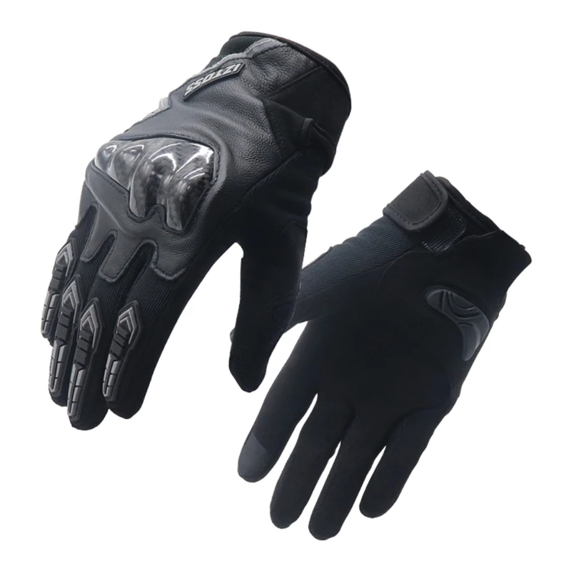 

X6HF Зимние мотоциклетные теплые перчатки с полным пальцем, сенсорные экраны, противоскользящие, ветрозащитные, термозащитные на