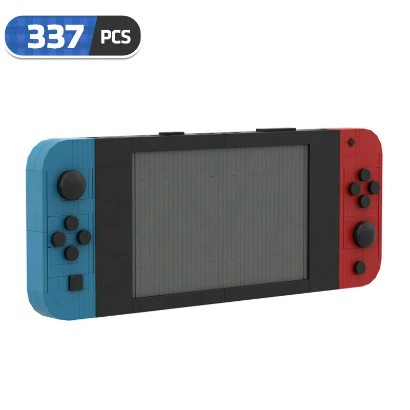 

MOC Gameboy Blocks Portable Retro Console Handheld Game Advance Players Boy Blocks Bricks Kids DIY Toys for Children Gifts