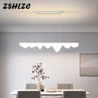 new modern pendant chandelier lighting for living dining room kitchen office home indoor decor lustre led light white chandelier