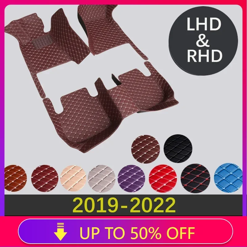 jakości dywaniki samochodowe do Hondy CRV CR-V Hybrid 2019-2022 Fashion Interior Accessories Custom Carpets Car Styling Carpet