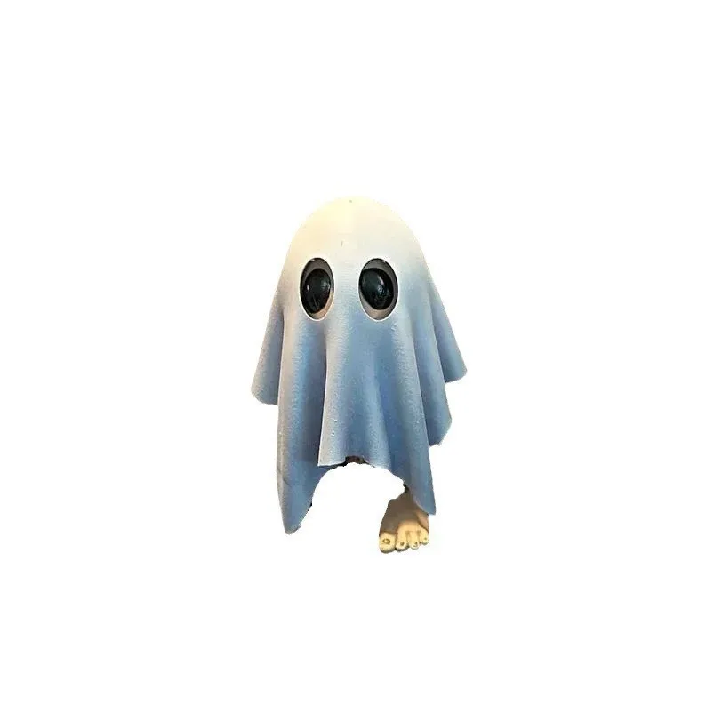 2024 привидение на Хэллоуин орнамент резиновая кукла новые статуи орнамента из