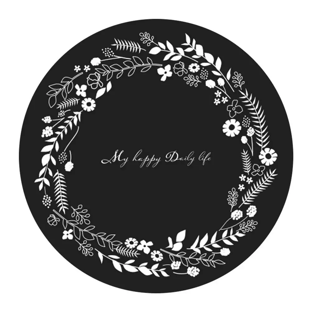 

Противоскользящие круглые кухонные коврики из силикона