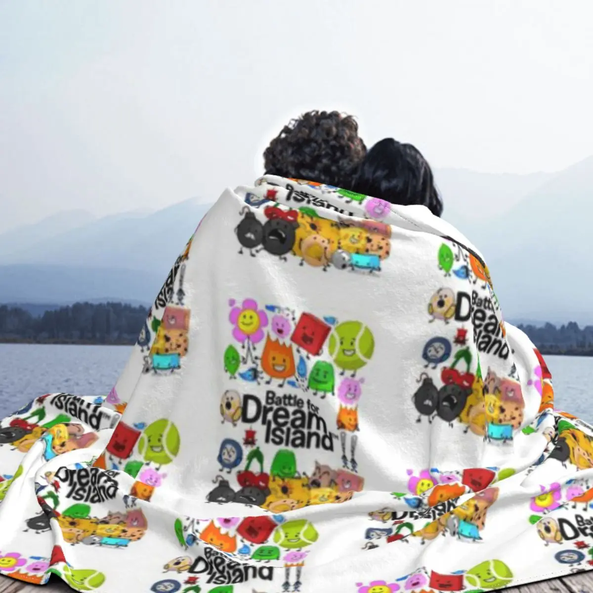 Ультрамягкое одеяло из микрофлиса Battle For Dream Island