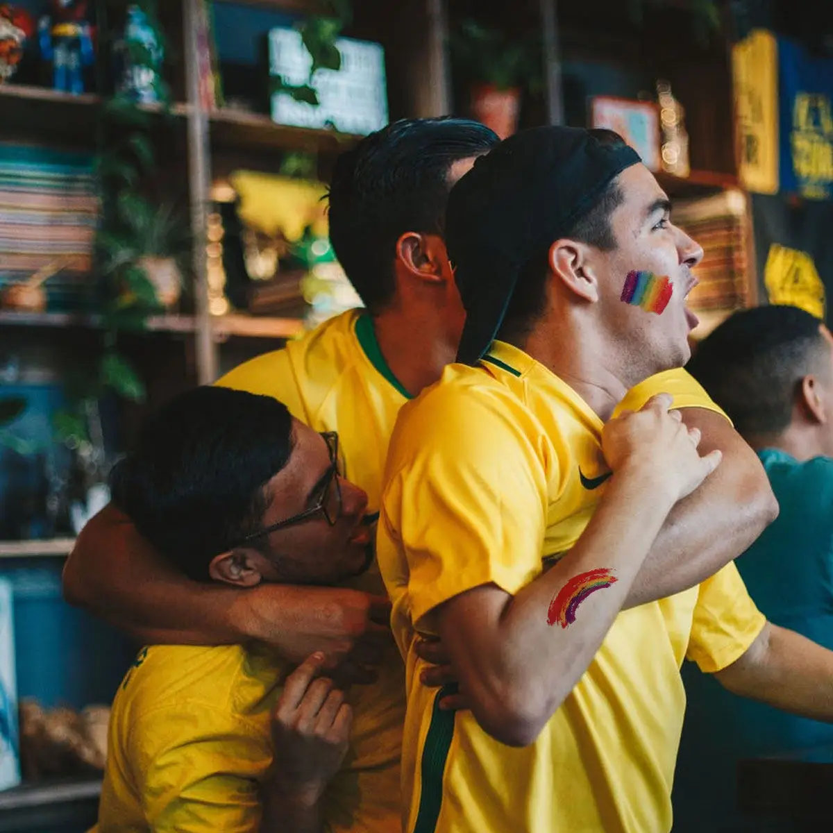 Фото 2 комплекта временных татуировок с национальным флагом, водонепроницаемые наклейки, патриотические наклейки для лица и тела, безопасные, одноразовые, для спортивных мероприятий и игр №4