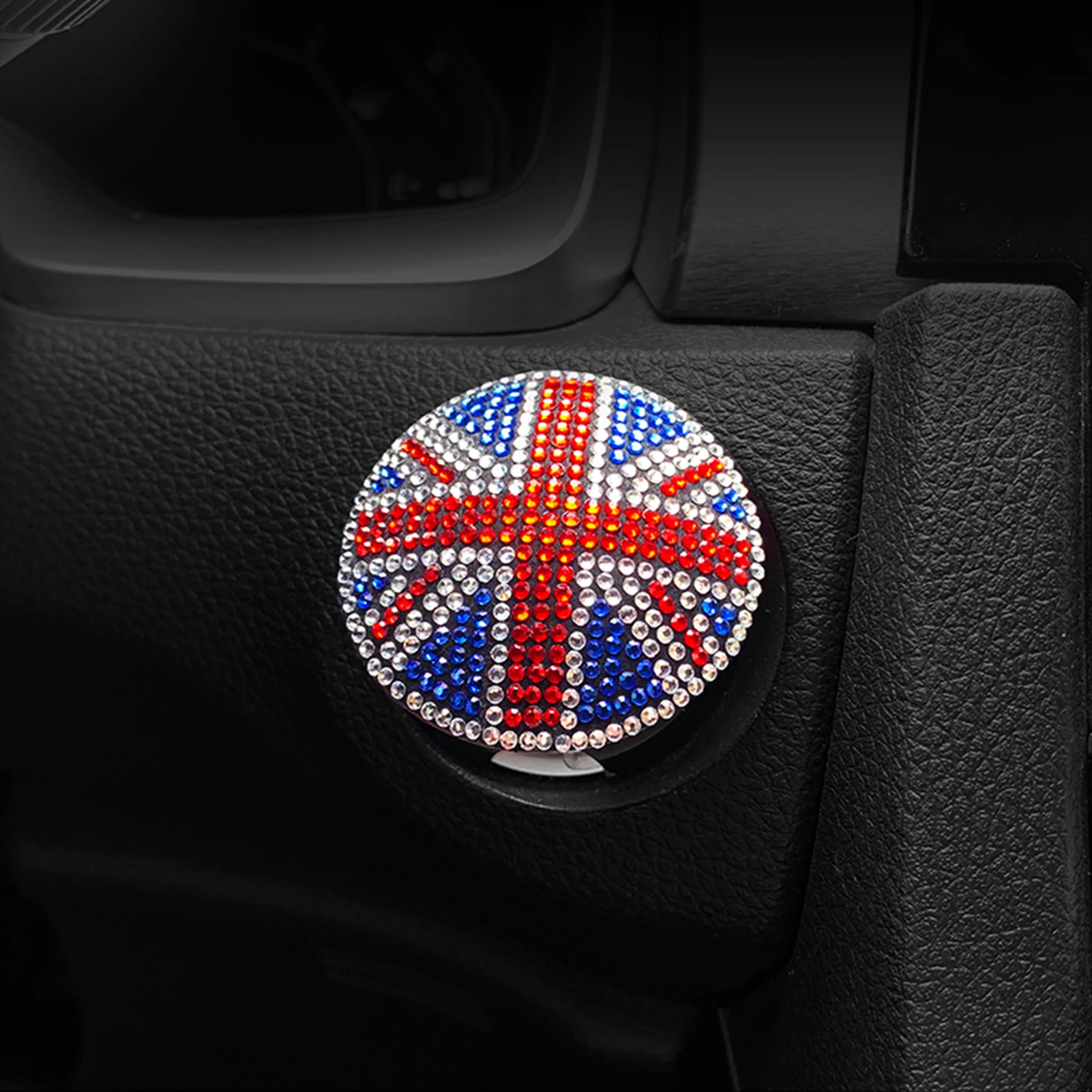 Алмазные подставки Union Jack противоскользящие под горки универсальные автомобиль