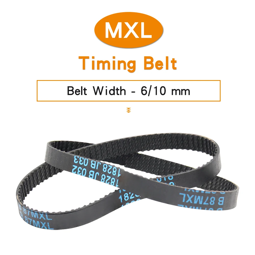 

1 Piece Timing Belt 67MXL/68MXL/68.8MXL/69MXL/70MXL/71MXL/72MXL/72.8MXL/73MXL/74.4MXL/75MXL Teeth Pitch 2.032mm Belt Width 6/10