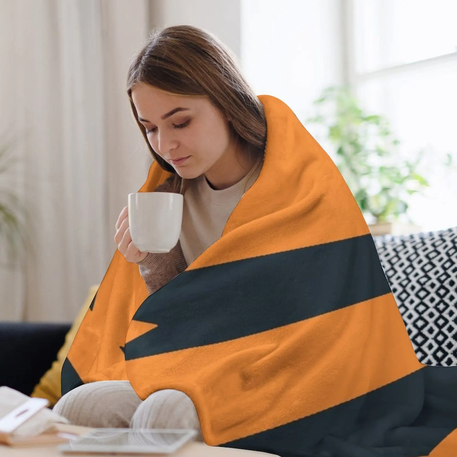 Arcanine Pattern Throw Blanket Thins for sofa Blankets