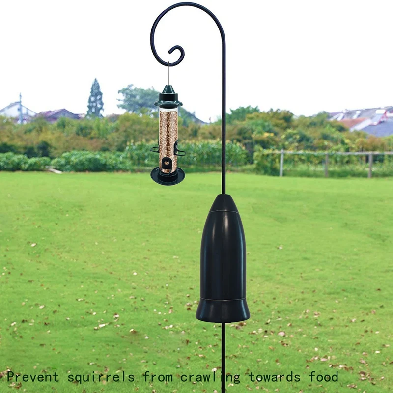 

JFBL Hot Squirrel Guard-Protect Hanging Bird Feeders And Poles-Raccoons And Squirrels Stopper Bird Feeder Baffle Guard