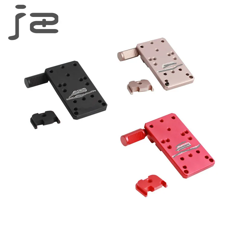 

Applicable To Glock 17/19/20/22 Pistol Reflector Sight Base CNC Universal Optical Sight Base