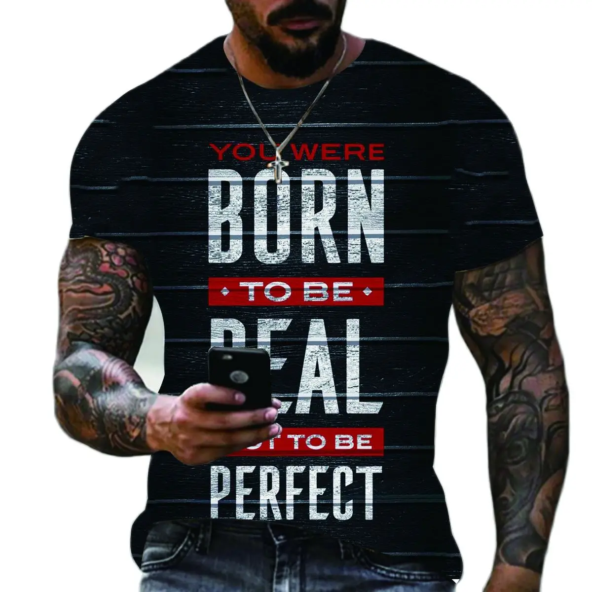 

2022 summer new letter print short-sleeved tops wine logo graffiti men's T-shirt round neck pullover clothes large size short sl