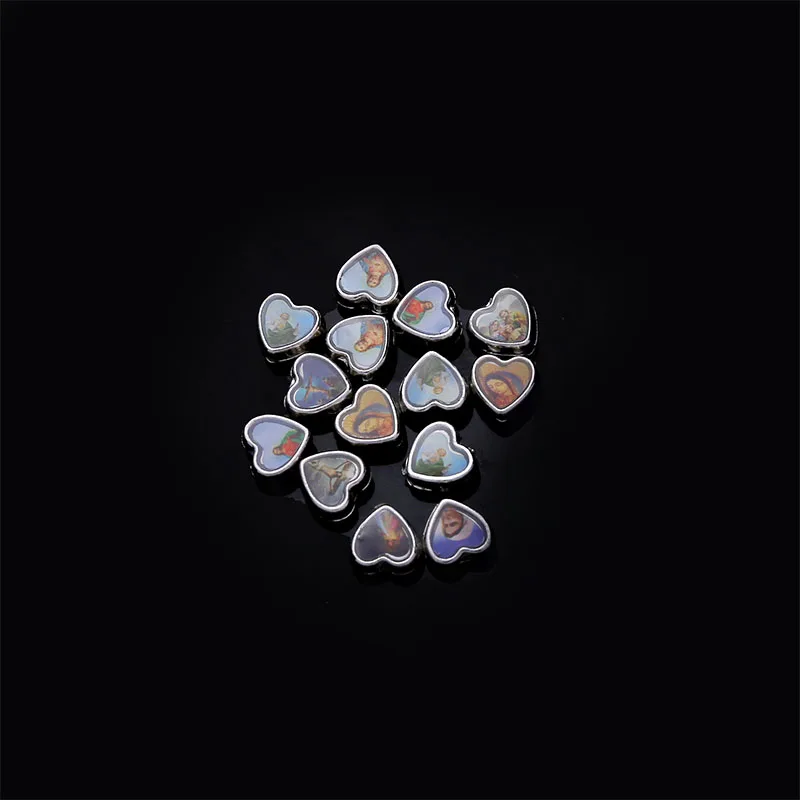 10 шт./стикер с изображением Святой середины католической медали Иисуса Марии