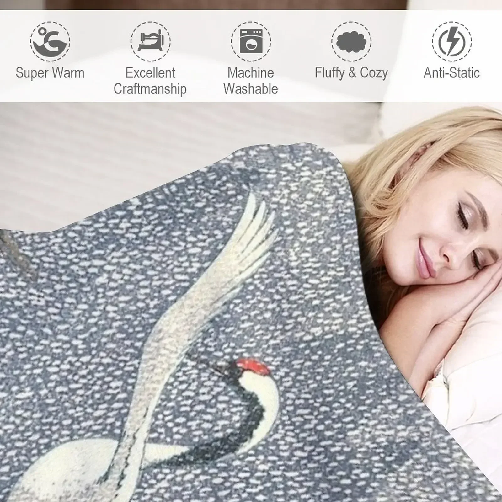 Yoshida Toshi - Seirei no Mai (Dance of Eternal Love) (красный кран с короной) Винтажное художественное