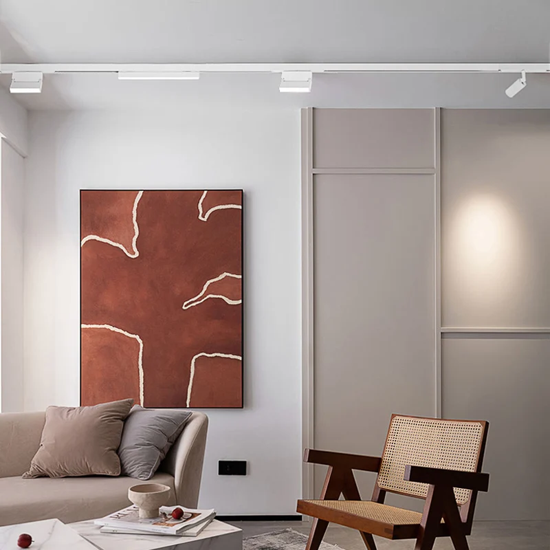Умный светильник Zigbee White с магнитной дорожкой, встроенная Гибкая линейная потолочная решетка для дома и гостиной (art.: 3920bce42fdf4) - 3920bce42fdf4