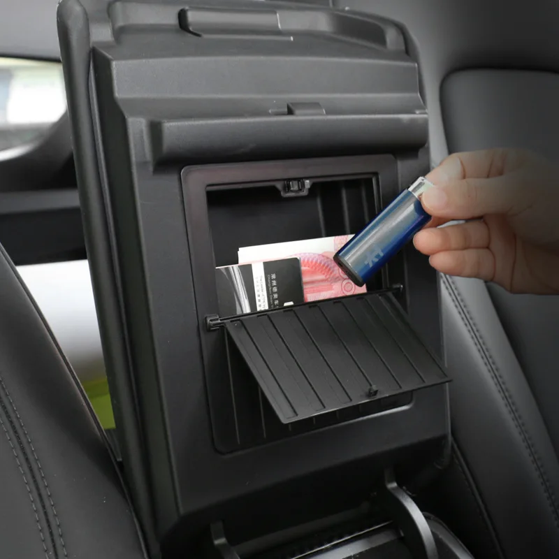 

For Tesla Model 3 ModelY 2021 Car Accessories Center Console Organizer Armrest Hidden Storage Box For Tesla Model3 ModelY