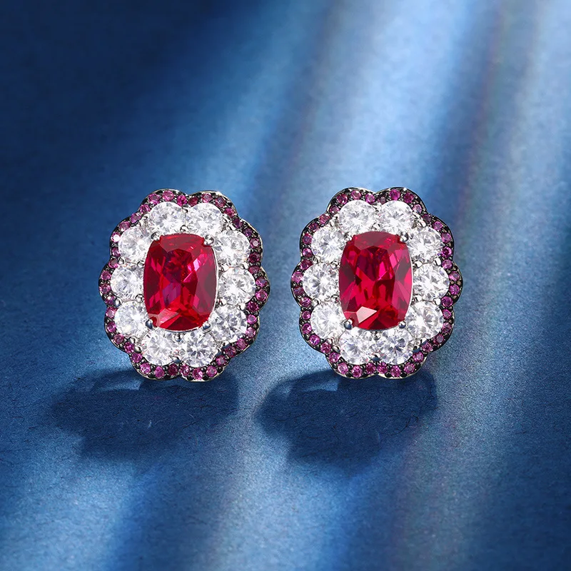 S925 Посеребренный 18-каратный позолоченный платиновый комплект ювелирных изделий