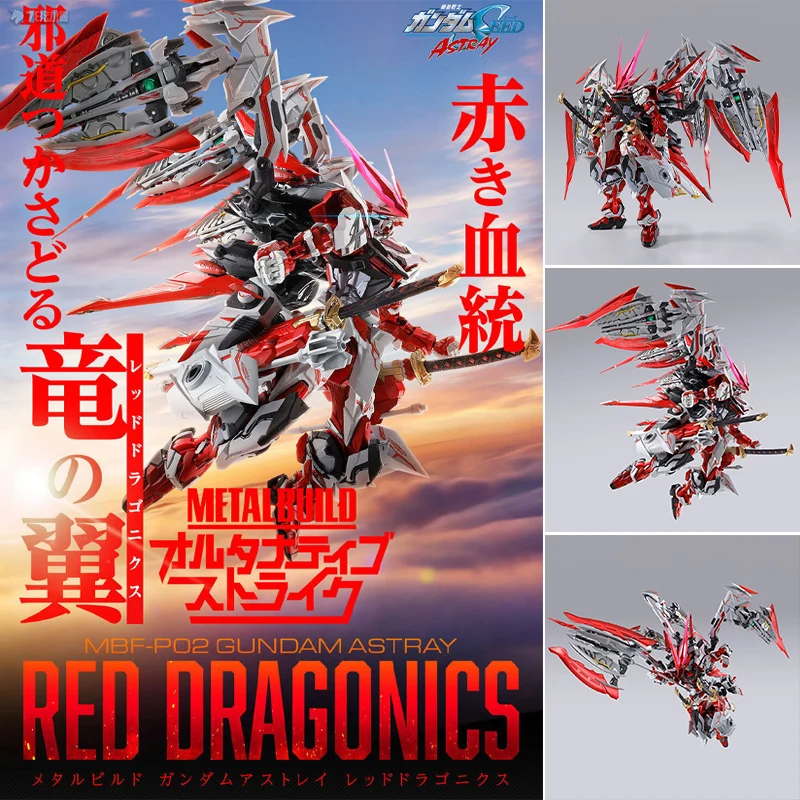 

Фигурка героя аниме Bandai GUNDAM MB RED DRAGONICS, оригинальная металлическая модель, игрушки-роботы, Коллекционная модель, украшения, подарки для мальчиков