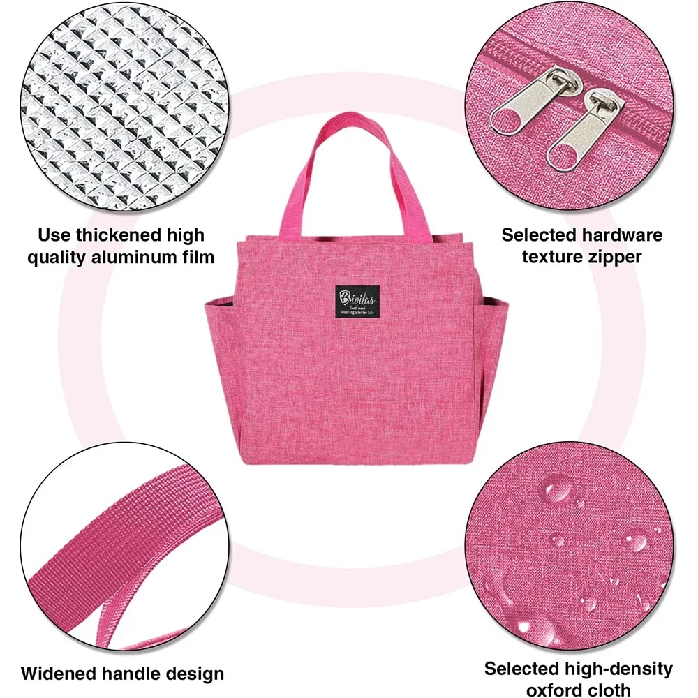 Большая вместительная сумка для обеда детская серия с логотипом команды