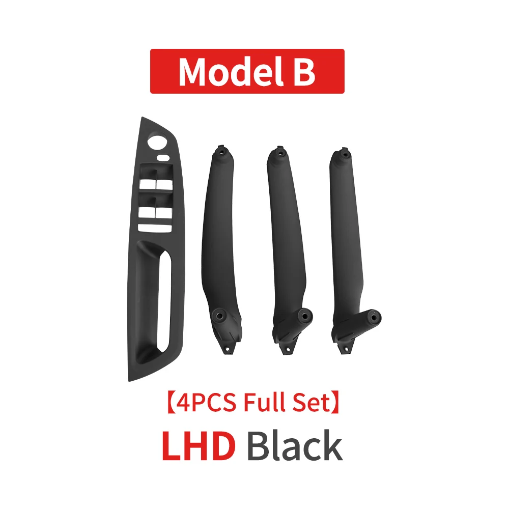 

LHD RHD 4 шт. набор дверных ручек Inteior комплект запасных частей для BMW X5 X6 E70 E71 2007-2013