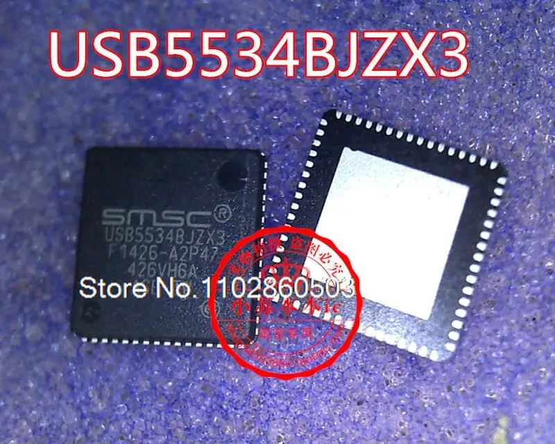 

USB5534BJZX3 USB5534B-5000JZX QFN-64