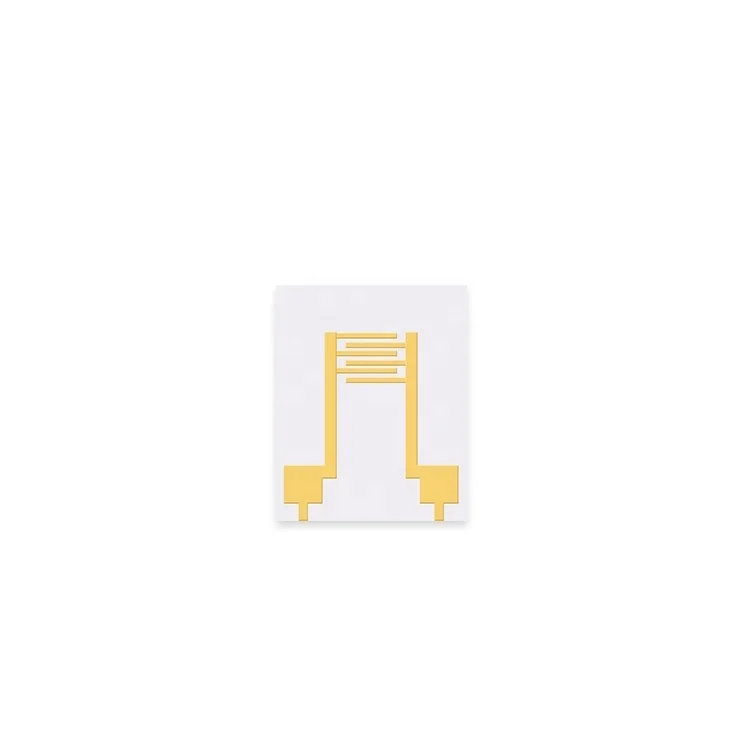 

Interdigital electrode Capacitor gold electrode with Alumina ceramic Substrate 8*10mm, 10 pieces / pack