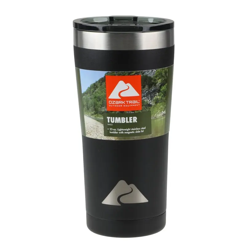 

oz Vacuum Insulated Stainless Steel Tumbler-Black