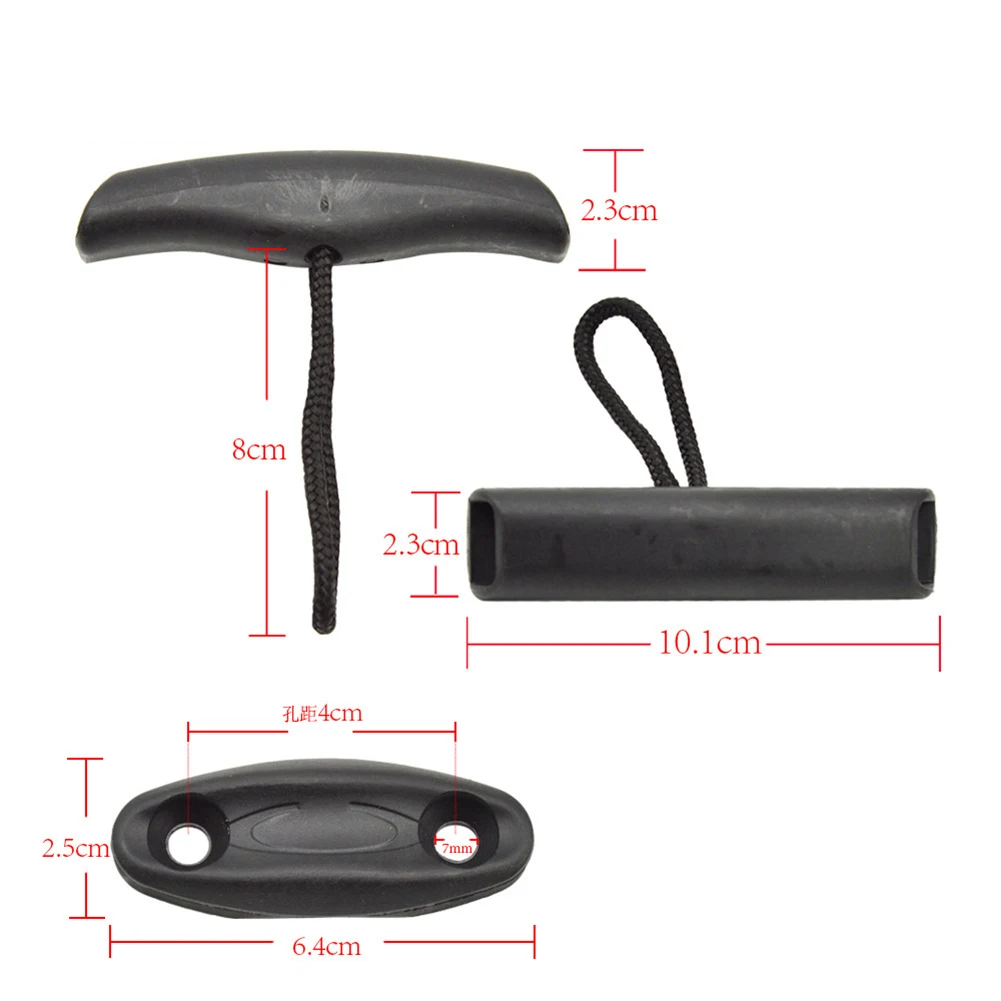 

Duable Carry Handles Pad Eye T Shaped Tool Accessories Boat Canoe Boat