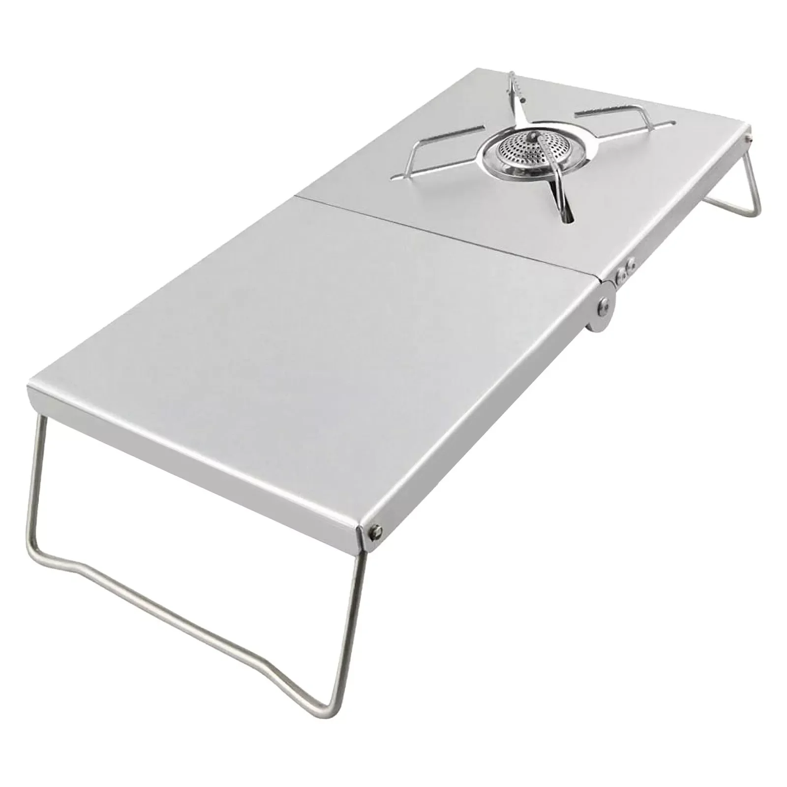 

Tovelent Heat Table For Single Burner Multi-Purpose Folding Lightweight BBQ Foldable Barbecue Outdoor Camping Cooking Tools
