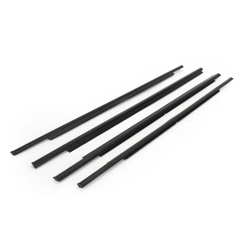 4 шт. черное наружное окно стекло резина для Outlander 2013-2020 уплотнитель Airtrek наружный