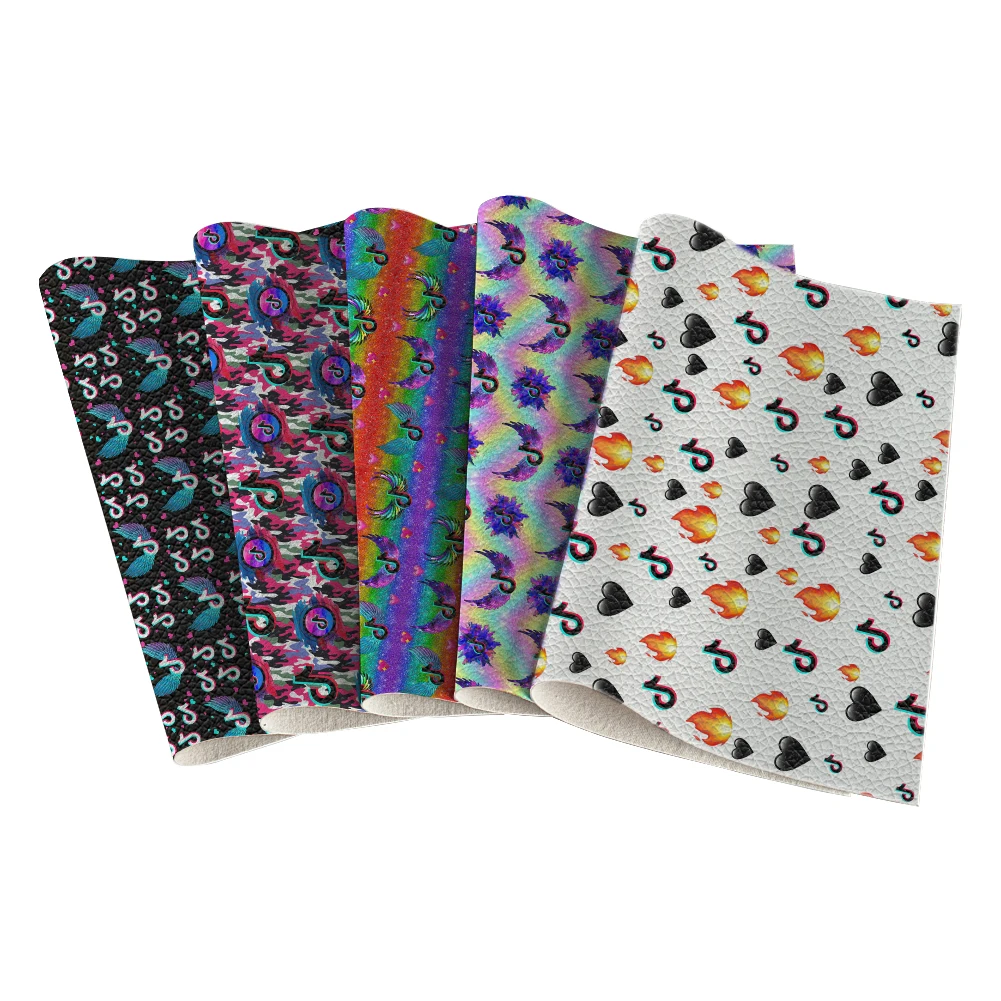 

Artificial Leather Latest Model of Short Video Popular Play Software Pattern Lychee Pattern for DIY Handbag Bow Making 30X136CM