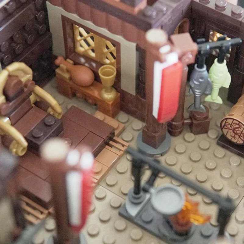 Модель кольца из фильма Moc строительные блоки основная Технология строительства