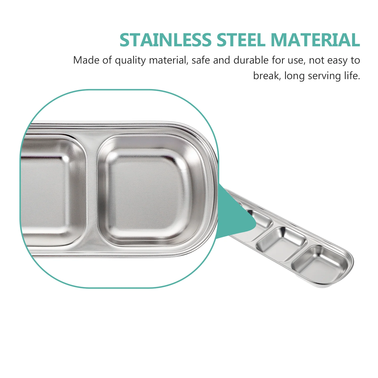 2 шт. лоток для кормления котят из нержавеющей стали