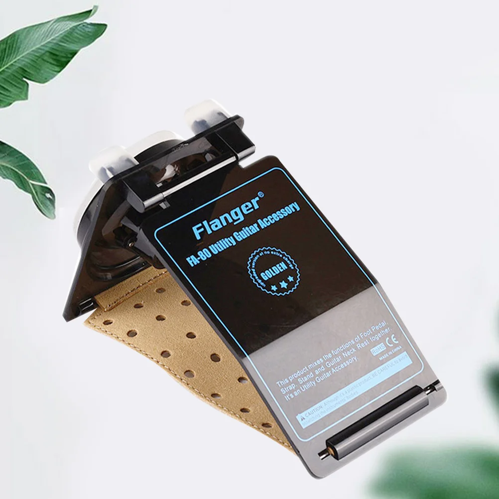 

Практичный акриловый аксессуар для гитары, многофункциональный ремешок для ног, подставка для шеи с присоской для классической фольклорной гитары