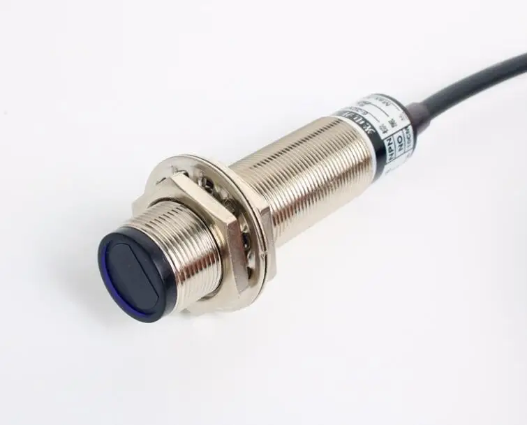 

90-250VAC M18 Two wires NO/NC laser infrared diffuse reflection photoelectric switch inductive sensor,antijam,detection 30cm