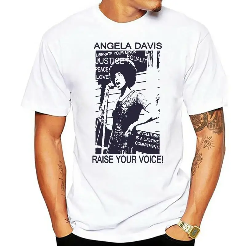 

Angela Davis T-shirt MLK Ferguson Mike Brown Nelson Mandela new Malcolm X