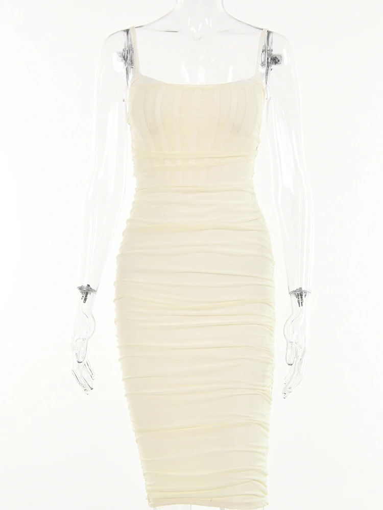 Avrilyaan облегающее пикантное Сетчатое платье с высокой эластичностью женское