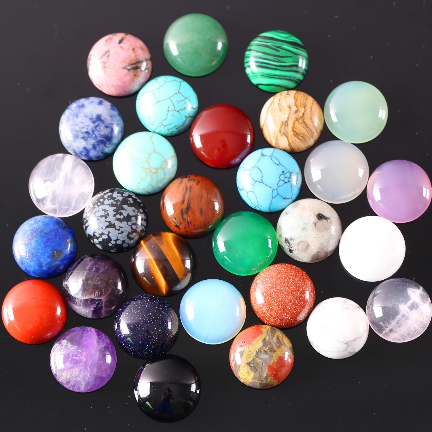 12 мм красный оникс круглый кабошон натуральный камень белый говлит лазурит