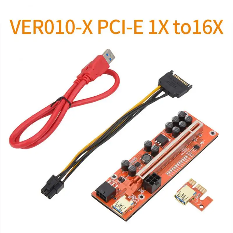 Подъемник для майнинга биткоинов 1-6 шт. фрикционный подъемник 010 PCI Express X16