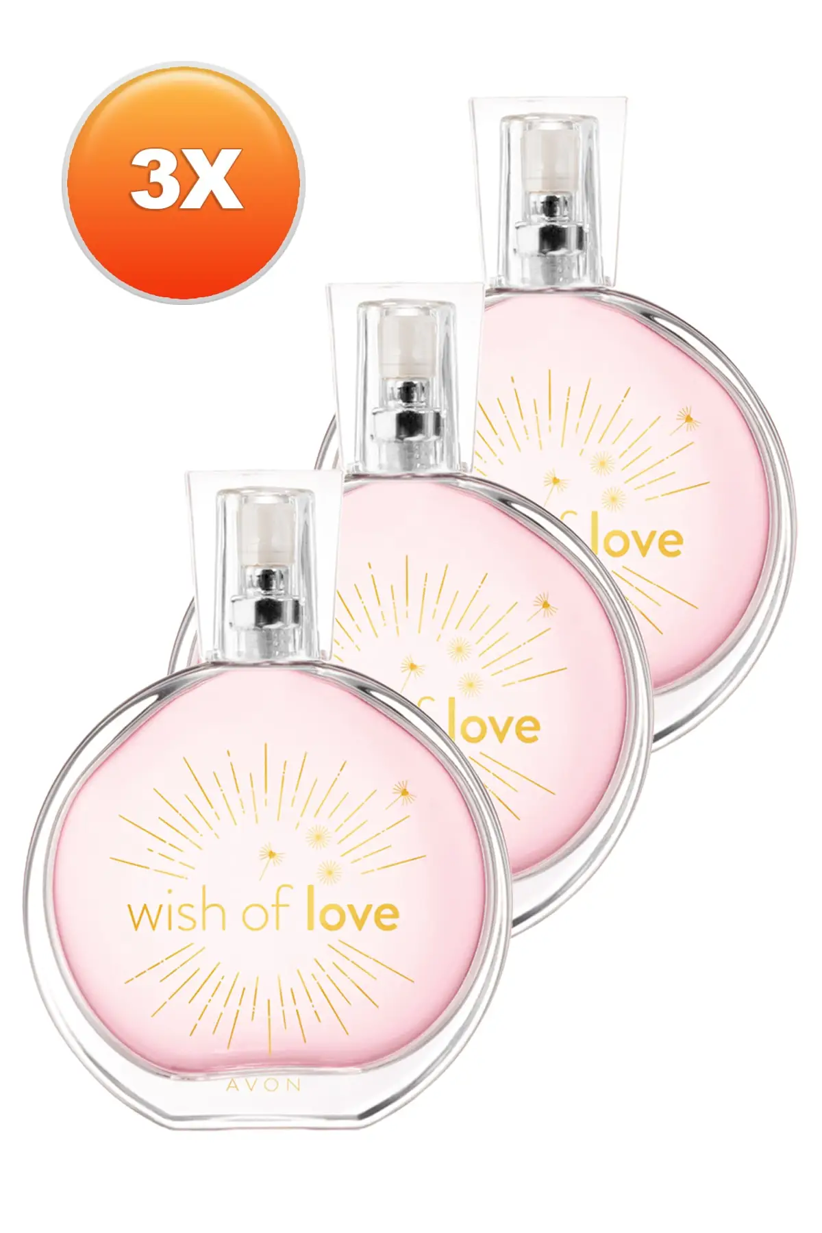 Nirvana Of Wish Love Женский парфюм Edt 50 мл 3 'lü набор от AliExpress RU&CIS NEW