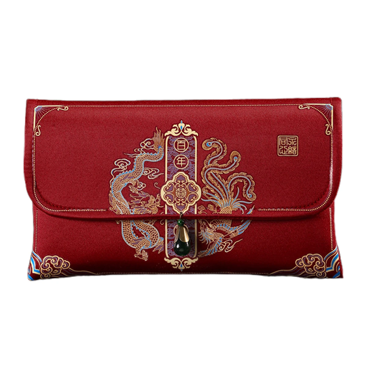 

Красные новогодние конверты для денег