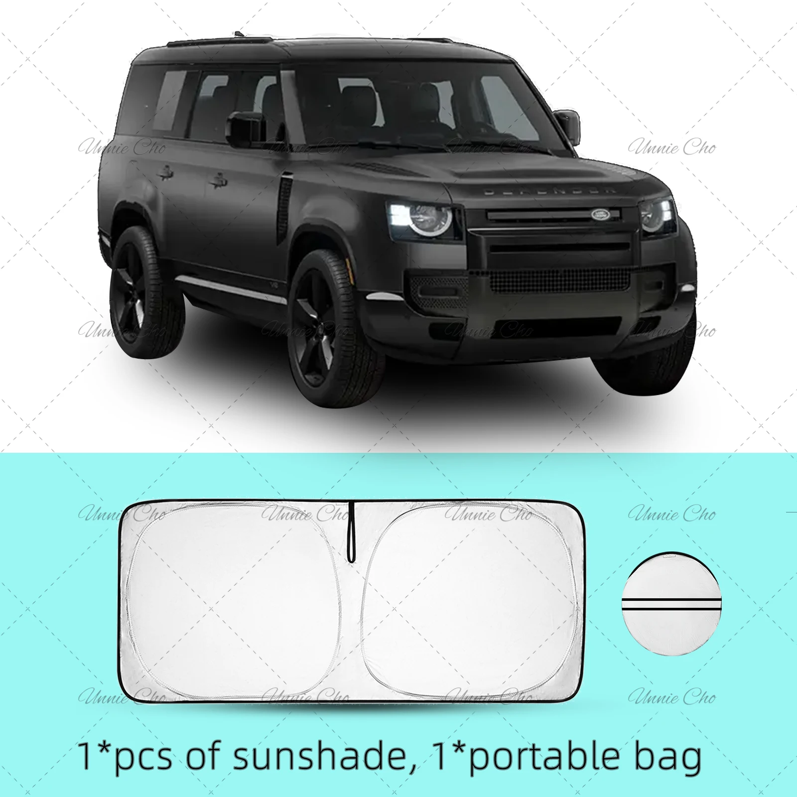 

Солнцезащитный козырек на лобовое стекло на заказ для Land Rover Defender 2020-2025 90 110 130, аксессуары, солнцезащитный козырек на переднее окно, УФ-лучи