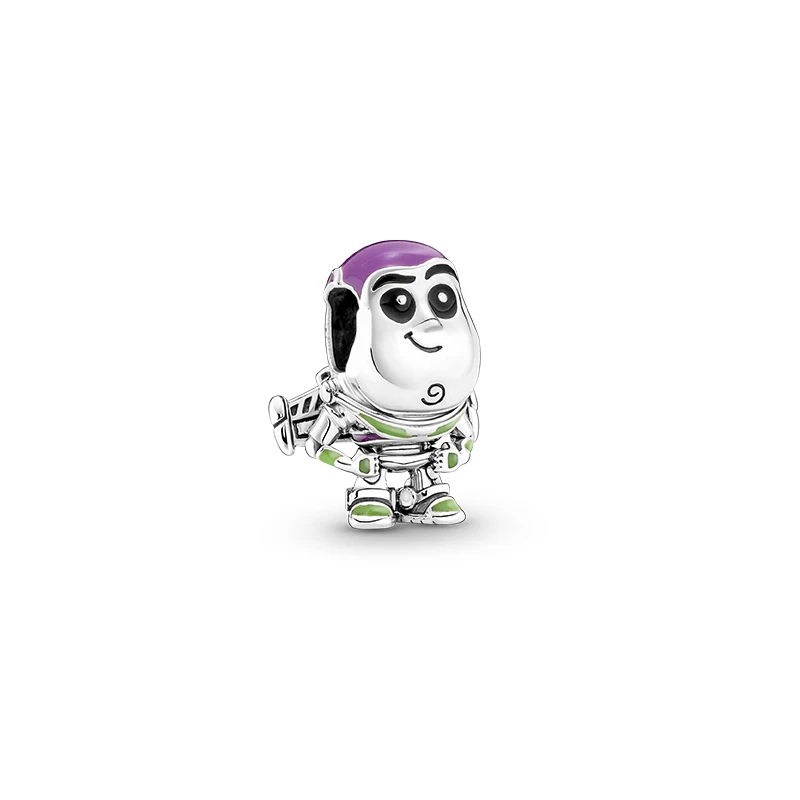 

Pixar Подвеска для изготовления ювелирных изделий, женский браслет с Баззом Lightyear 792024c01, серебряная подвеска 925 Pandora Bead Jewelri Diy