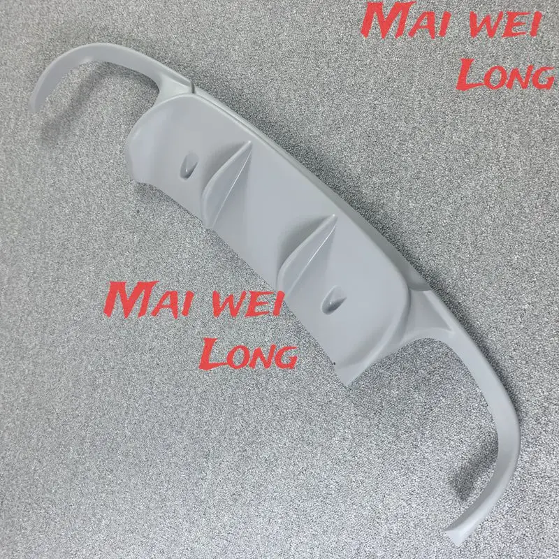 Для Porsche 911 991 Carrera &amp S 2012-2015 V-образный автомобильный задний бампер разделитель губ