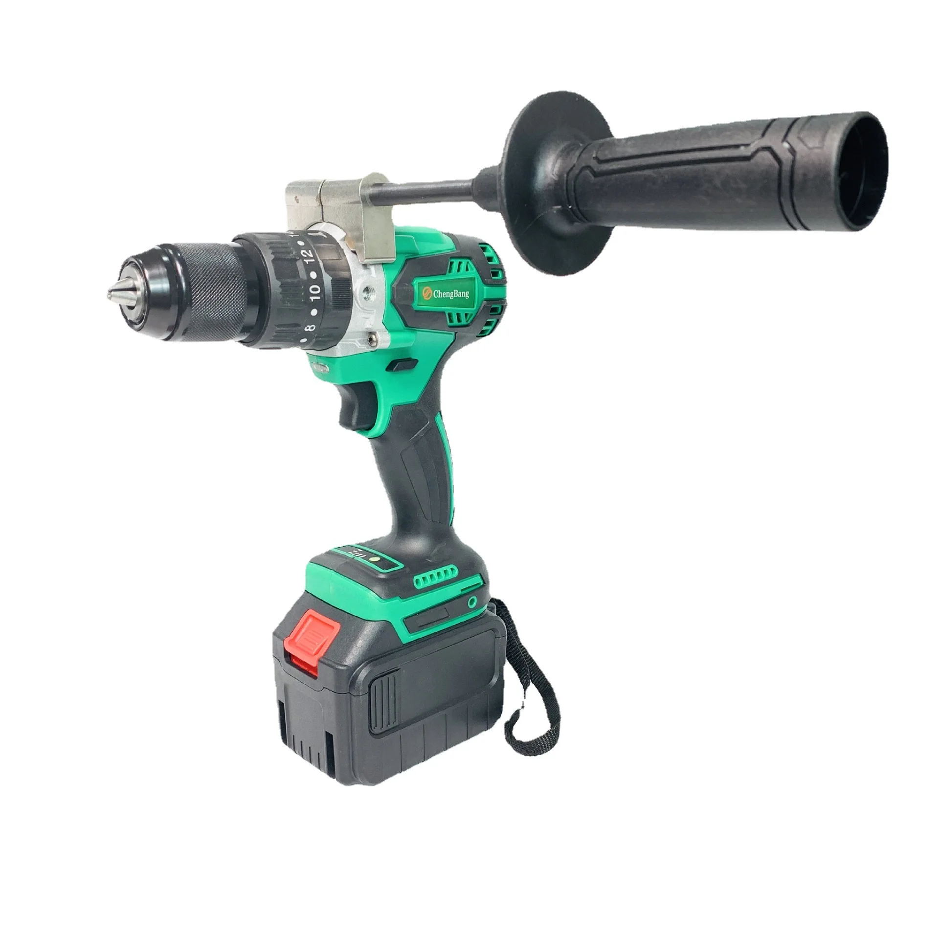 

Green lithium K13 mm shock brushless electric drill