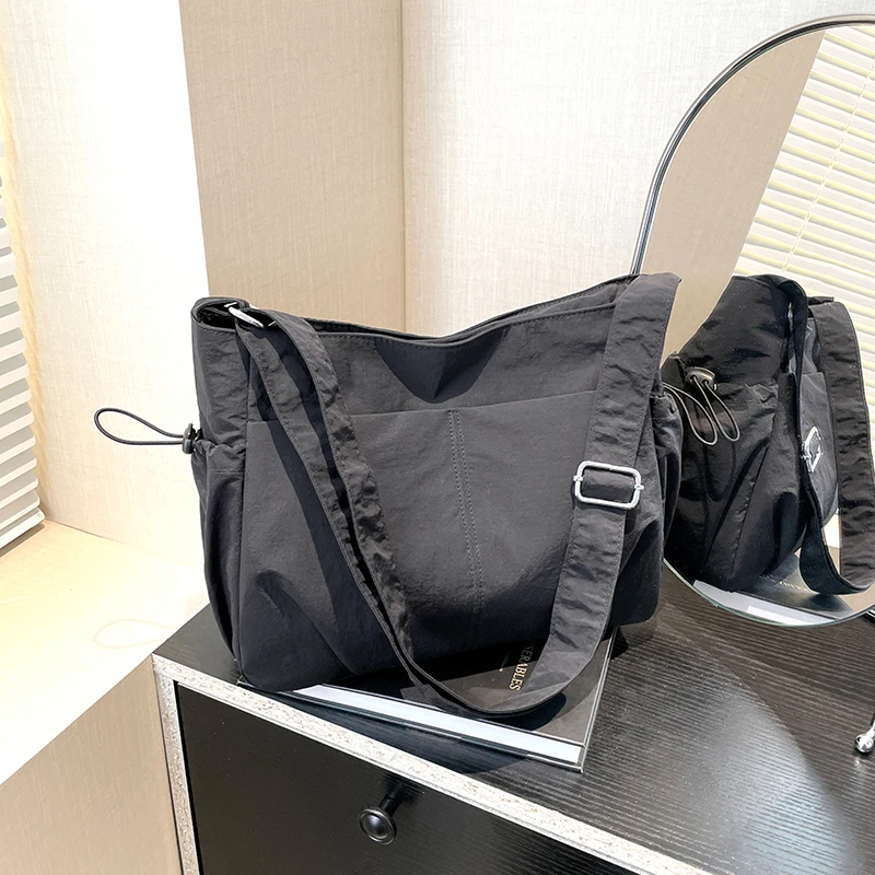 Нейлоновая швейная нить на молнии повседневные сумки через плечо новинка 2023 года