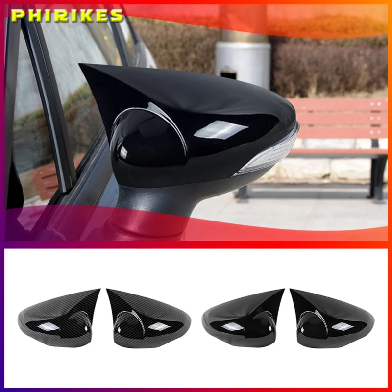 

Car Rearview Mirror Cover For Ford Fiesta Mk7 2008-2017