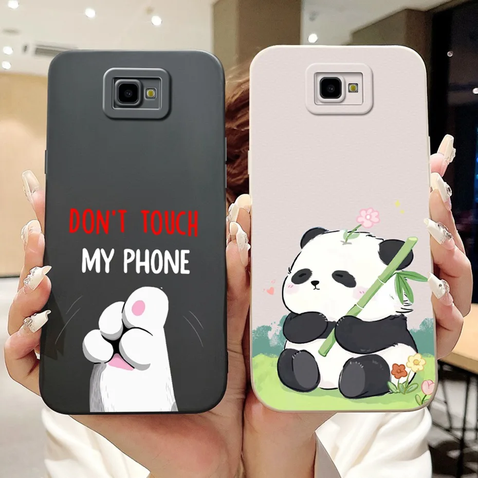 Защитный чехол для объектива Samsung Galaxy J4 + Core J410F J415F милый мультяшный Мягкий