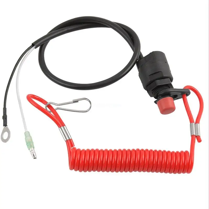 

Switch Engine Urgent Stop Tether Cord for Marine Outboard Bike Dropship