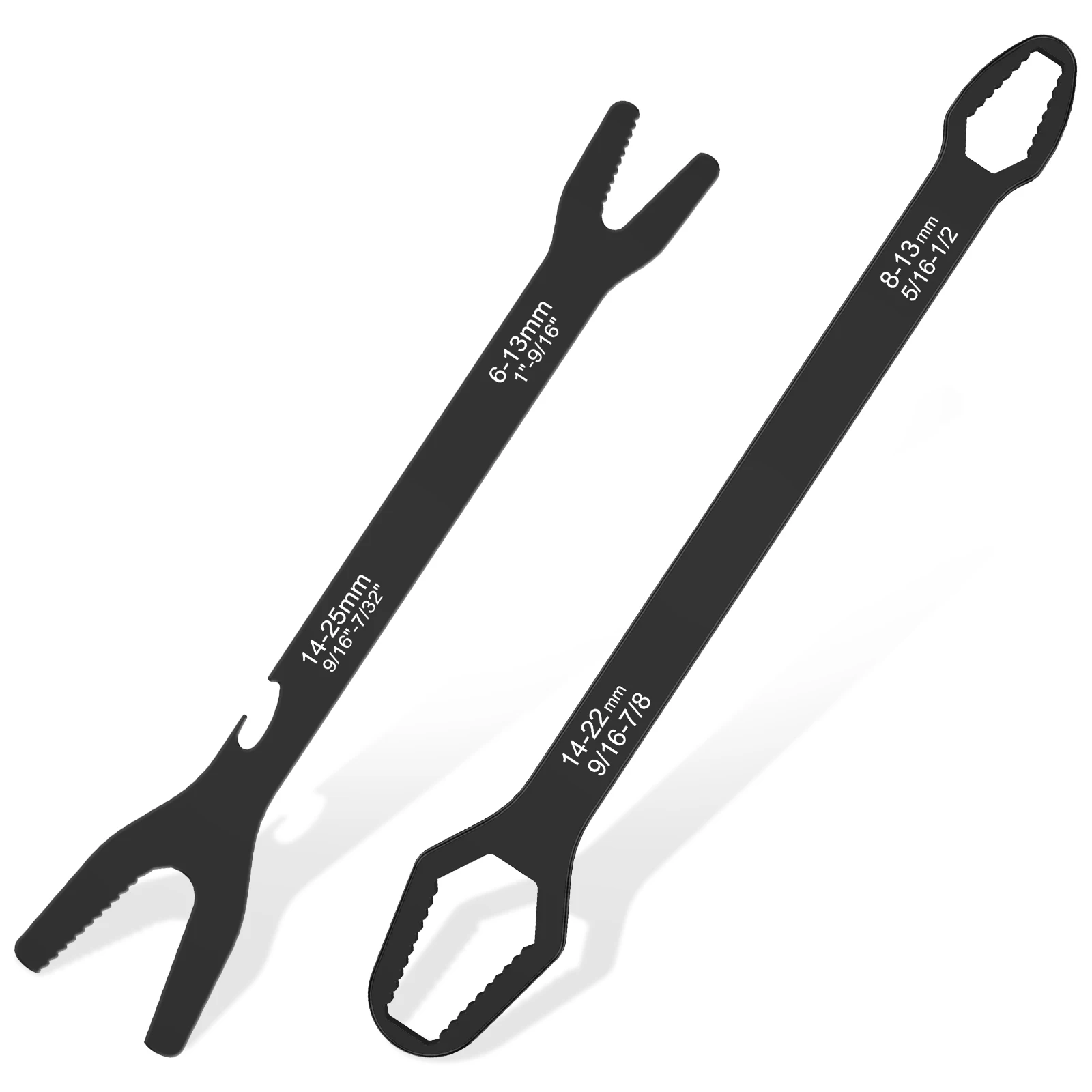 

2Pcs Torx Wrench Double Head Torx Spanner Ergonomic X-shaped Wrench Labor Saving Screw Nuts Wrench Portable Repair Hand Tool